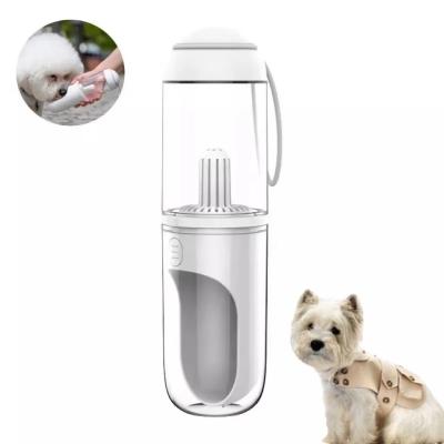 중국 Wholesale Durable Fashion 2 In 1 Pet Dog Water Bottle Portable Pet Outdoor Water Bottle For Large Small Dog 판매용