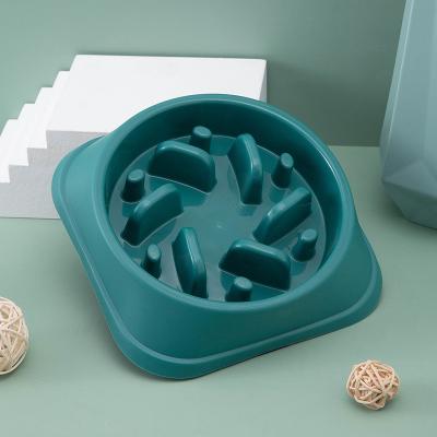 China Wholesale High Quality Anti Choking Slow Feeder Dog Bowl Pet Slow Food Bowl For Dogs Eating for sale