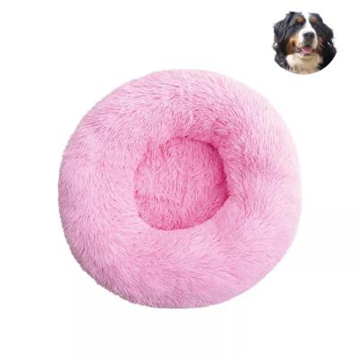 China Amazon Hot Selling Washable Pet Bed Sofa Wholesale Waterproof Plush Cat Donut Dog Beds With Memory Foam for sale