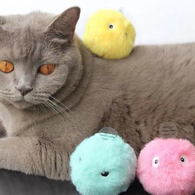 中国 Pet Toys Interactive Pet Chew Eva And Plush Squeaky Balls For Cats 販売のため