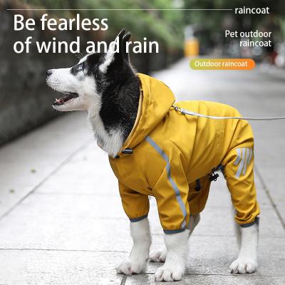 China Pet Rain Coat Travel Waterproof Reflective S-XXL à venda