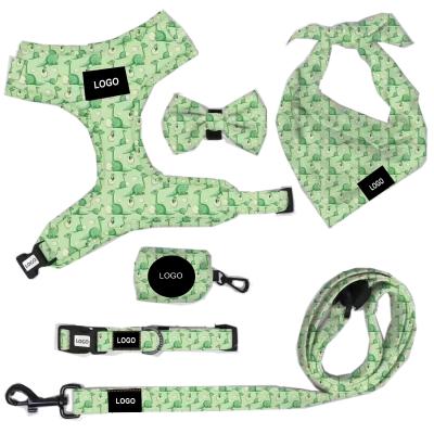 Chine Doucement aucune laisse réglable de luxe de collier de harnais de chien de harnais d'animal familier de traction n'a placé XS-XL à vendre