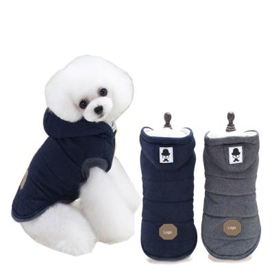 China ODM Cotton Padded Pet Apparels Vest Polar Fleece Dog Jacket For Winter for sale