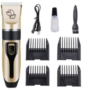 China Rechargeable Pet Grooming Tool Noiseless Dog Hair Trimmer Clippers for sale