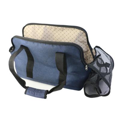 China Leichte tragbare Welpen-Fördermaschinen-Mesh Side Windproof Dog Handbag-Fördermaschine zu verkaufen