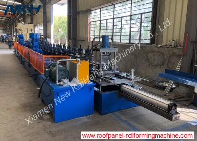 China Cross Beam roll forming machine, Fluted Box Beam, storage racking interlock beam for sale