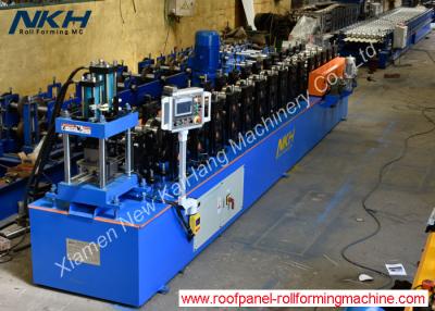 China TOP HAT Panel Roll Forming Machine Fully Automatic, Flange size auto exchange, Omega rolling mills for sale