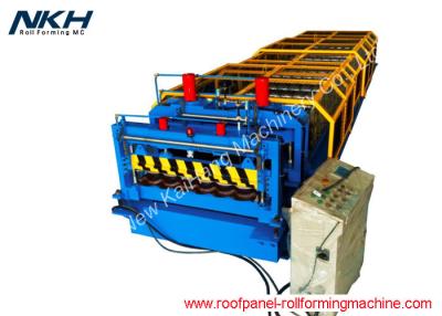 China Stair Drawing Pressing Metal Tile Forming Machine , Step Tile Roll Forming Machine for sale