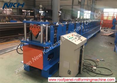 China Durable Metal Roof Ridge Cap Roll Forming Machine / Bottle Cap Making Machine for sale