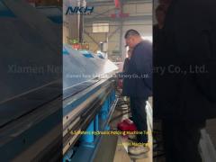 6.5 Meters Hydraulic Folding Machine/Bending Machine Test