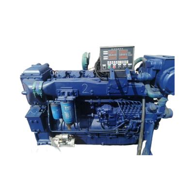 China Weichai WD12 300-400hp water-cooled water-cooled marine gearbox diesel engine for sale