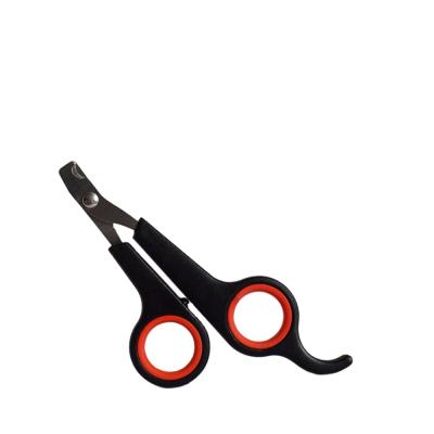 China Stainless Steel Viable Pointed Head Scissors Nail Clippers Small Pet Nail Dog Pet Supplies for sale