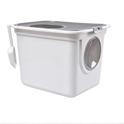 China Sustainable Cat's Litter Box Fully Enclosed Cat Toilet Top-in Cat's Litter Box for sale