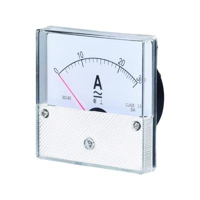 China Best price top quality A.C. Mini Round Analog Panel Meter SD-80T30 for sale