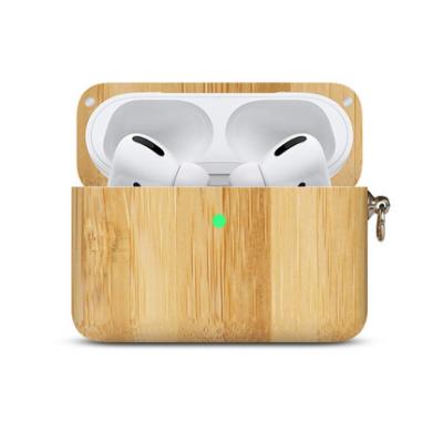 China For Wooden Earbuds Bamboo Earbuds Case for Airpods pro for sale