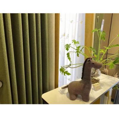 China modern curtains in solid color for the whole bedroom for sale