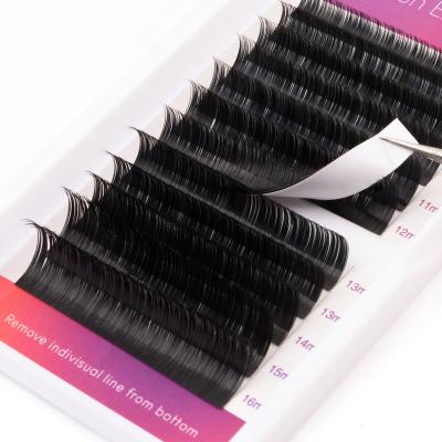 China Natural Long Eyelash Extension CC Curl Lashes Individual Eyelash Extension False Eyelash for sale