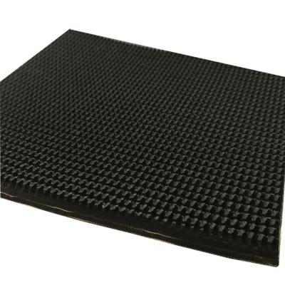 China Moderate Low Pattern Grass Custom Rough Top Rubber Conveyor Belt For Such Bags for sale