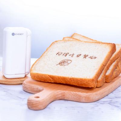 China Hot Selling Evebot Printpods WIFI Cake Bread Cookie Food Beer Cafe Handheld Inkjet Printers for Hotels with Edible Ink for sale