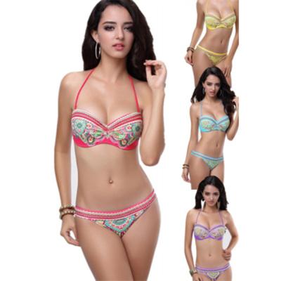 China 2021 New Design Anti-UV Sexy Nude Bikini Swimwear For Junior for sale