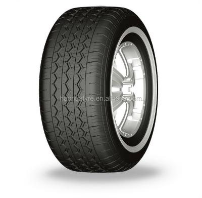 China Malaysia New Side Wall Rubber White Radial Tires For Vans Vehicle Chinese Good Supplier for sale