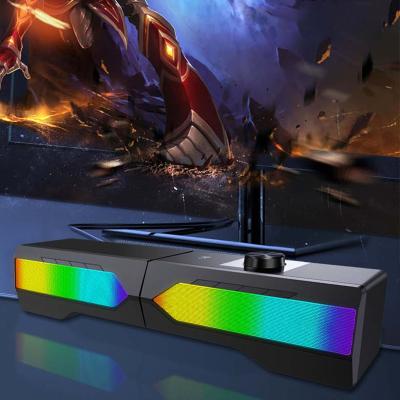 China I&I SG-166 Computer Speakers Blue Tooth 2.0 Wireless Subwoofer Desktop Home Audio USB RGB Detachable Speaker For PC Laptop SG-166 for sale