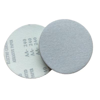 China Round Sand Paper Abrasive Sandpaper Polishing Disc For Metal Polishing Aluminum Oxide Round Sand Paper Sanding Disc for sale