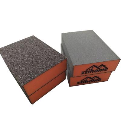 China High density foam sponge sanding block with good price factory sales for wooding with by handle for sale