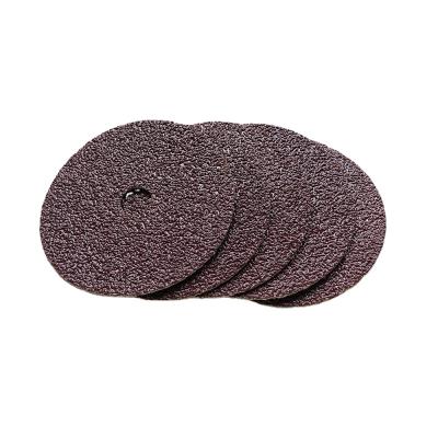 China Good Flexibility P24 Size Custom Sand Paper Fiber Abrasive Sanding Disc For Metal for sale