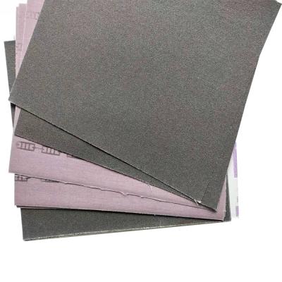 China Durable Hot Selling Aluminum Oxide Sand Paper Cloth 120 Abrasive Dust Sheet Emery Abrasive Clothes for sale