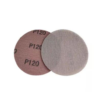 China Mesh Discs Screen Hook And 4.5 Inch Good Flexibility High Quality Disk Dust Proof Net Sanding Sanding Disc for sale