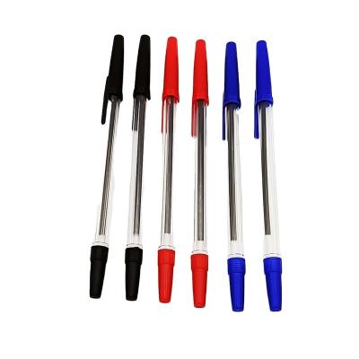 China office & School Pen 583 Ballpoint Pen 1.0 Oil Pen Office Stationery Hotel Ballpoint Pen Black Red Blue for sale