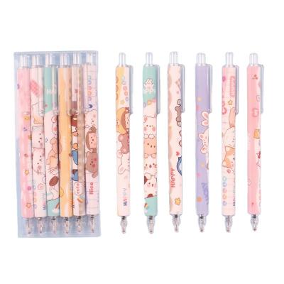 China Gel Pen The New Listing 0.5mm No Erasable Refillable Gel Pen Cardboard Pens for sale