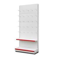 China 30-80 kg/laag laadvermogen Supermarket-schermrek met stabiele structuur Te koop