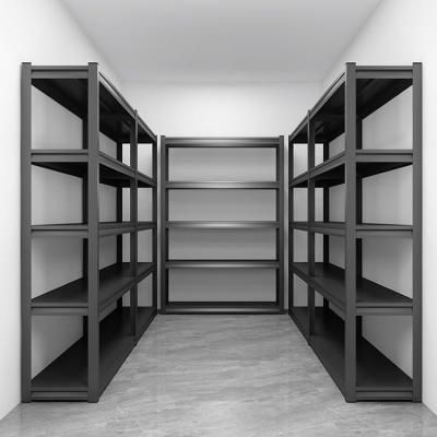 China Straight Edge Boltless Metal Shelving Ideal Storage Solution For Space for sale