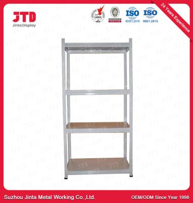 China White 5 Tier Boltless Shelving Supermarket 1000mm Rack for sale