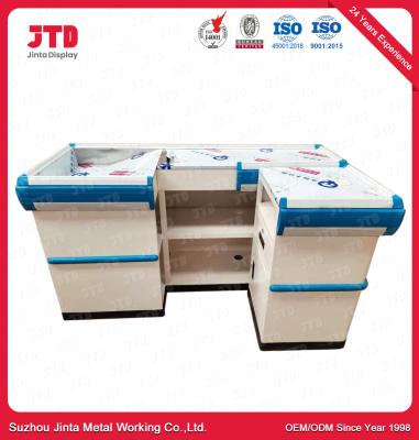 China Hygienischer Mini-Markts-Kassen-Schreibtisch 850mm 1500mm zu verkaufen