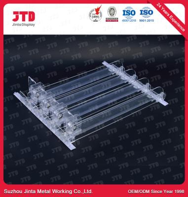Китай Аксессуары автоматического пластикового супермаркета толкателя полки включая в набор отложенных изменений продается