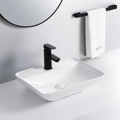 China Factory Direct Supply Modern High Quality Sanitary Ware Ceramic Countertop Wash Basin For Bathroom for sale