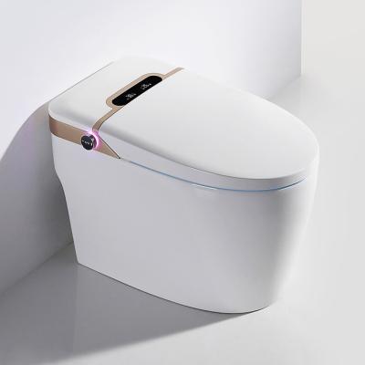 China Smart Automatic Electric Bathroom Toilet Bowl Bidet Inodoro Automatic Operation Ware Smart Toilet Floor Standing Modern WC Sanitary Ware for sale