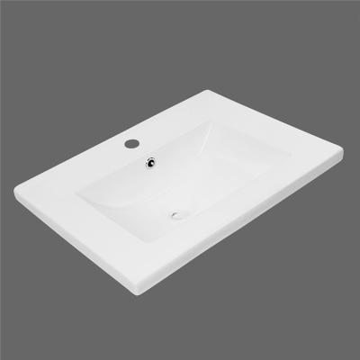 China Modern American Ceramic Sanitary Ware Under Counter Wash Basin Bathroom Cabinet White Ceramic Sink Under Counter Basin for sale