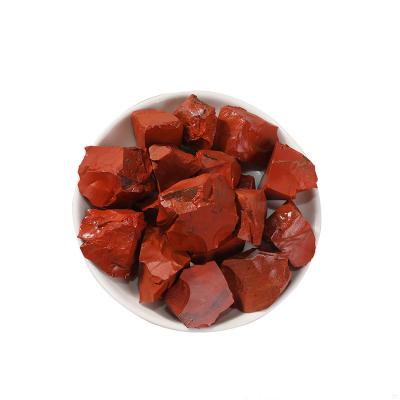 China China Wholesale Price Natural Rough Raw Red Jasper Healing Crystal Gravel Tumbled Stone For Home Decor for sale