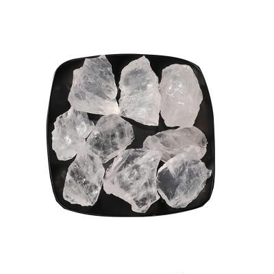 China China Wholesale Original Rough Stone Natural Raw Clear Quartz Tumbled Crushed Crystal Gravel for sale