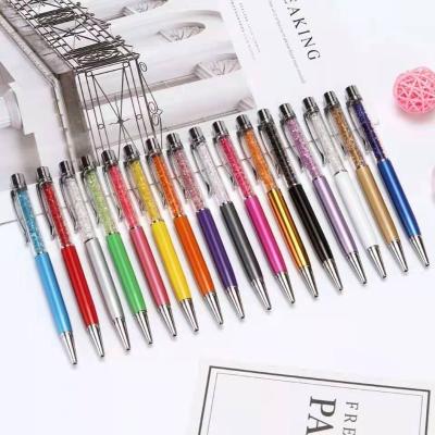 China Europe Healing Wholesale Natural Crystal Pen Ballpoint Pen Custom Pens With Crystal for sale