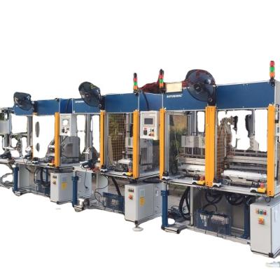 China Car Interior Lamination Equipment Sustainable Plastic Workstation Welding Production Line for sale