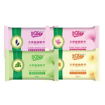 China Biodegradable Disposable Wet Cloths Guaranteed Quality Cleaning for sale