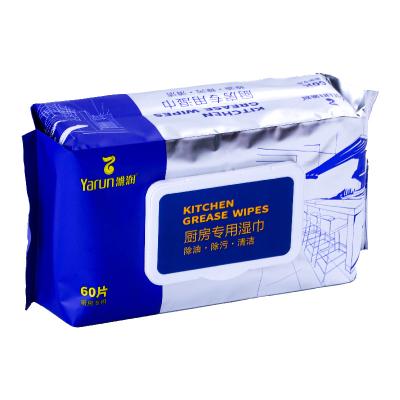 China Private Label Hot Sale Cheap Price Disposable Cleaning Kitchen Cleaning Wet Wipes for sale