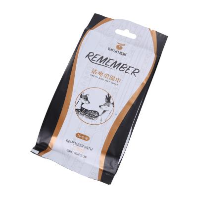 China High Standard Good Quality Cleaning Regeneration Push Clean Car Wet Wipes for sale