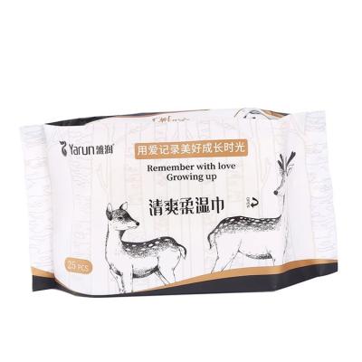 China Popular Chinese Quality Standard Organic Cotton Pet Eye Wet Cleaning Cloths for sale