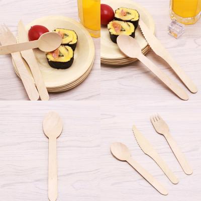 China Disposable Wooden Spoon Eco-friendly Natural Disposable Wooden Mini Spoon 9-14cm for sale